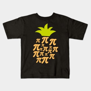 pi pine apple Kids T-Shirt